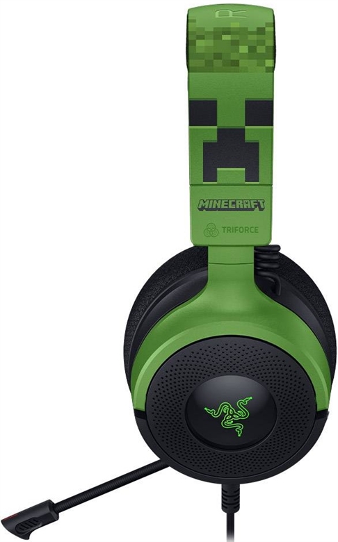Razer Kraken V4 X Minecraft corner view