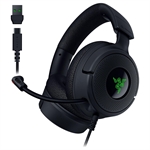 Razer Kraken V4 X - Headset, Circumaurales, Cableado, USB-C, USB-A, 20Hz-20KHz, Negro