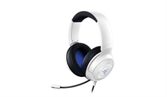 Razer Kraken X for PlayStation - Headset, Stereo, Over-ear headband, Wired, 3.5mm, 12Hz-28kHz, White