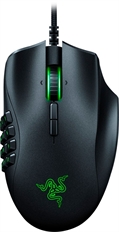 Razer Naga Trinity - Mouse, Cableado, USB, Óptico, 16000 dpi, RGB, Negro