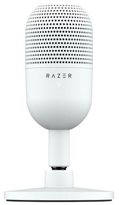 Razer Seiren V3 Mini White Microphone front view