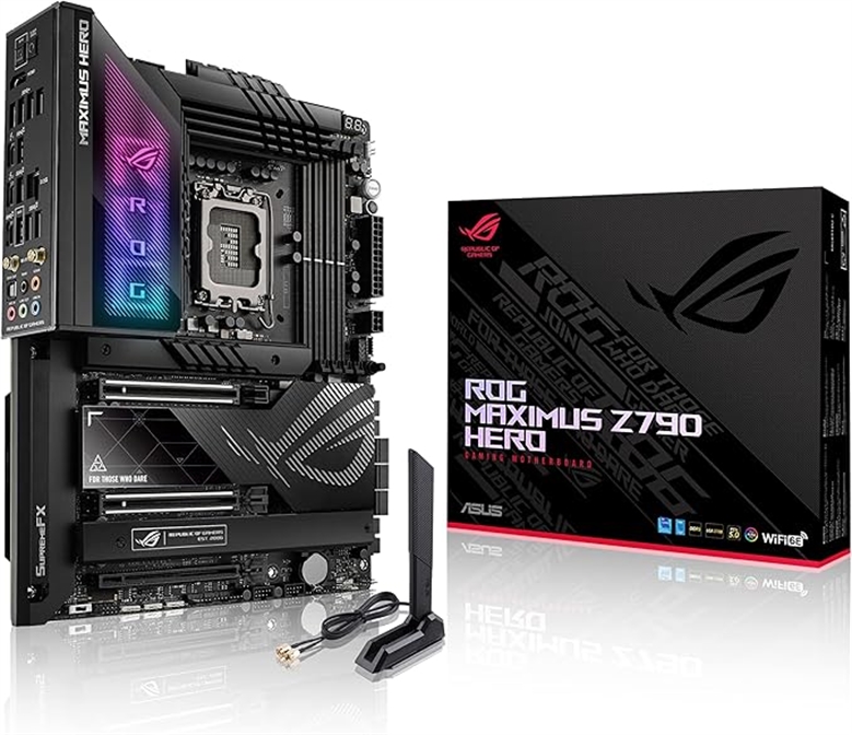 ROG MAXIMUS Z790 HERO - Motherboard package view