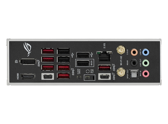 ROG STRIX B650E-E GAMING WIFI Tarjeta Madre para Juegos AMD AM5-Vista Posterior