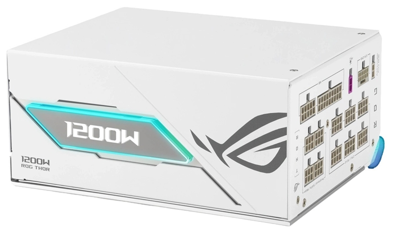 ROG-THOR-1200P3-WHITE-GAM Vista Lateral