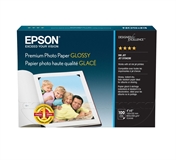 Epson S041727 - Premium Glossy Photo Paper, 4 x 6 Inches, 100 Sheets