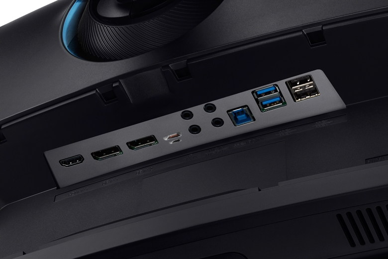 Samsung C49RG90SSN ports