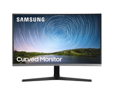 Samsung CR50 Series - Monitor Curvo, 1500R, 32", FHD 1920 x 1080p, VA LED, 16:9, Tiempo de Refresco 75Hz, HDMI, VGA, Negro