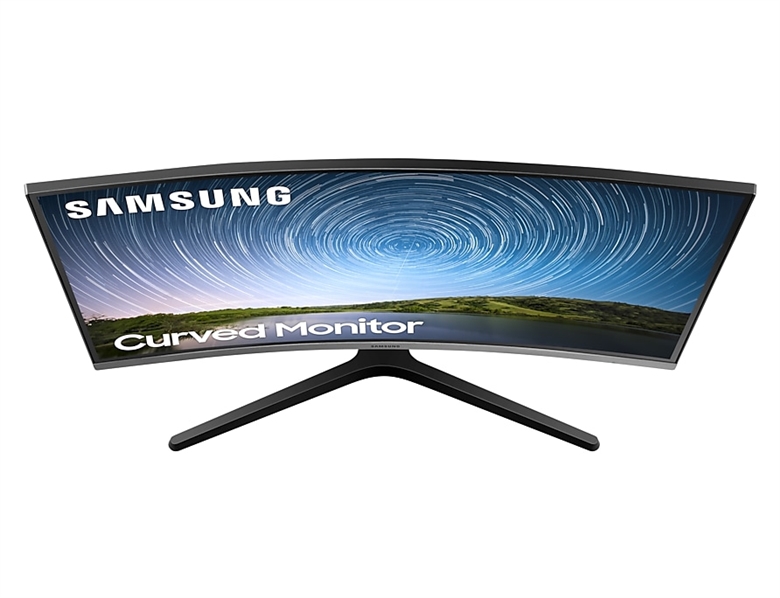 Samsung CR500 Full HD 60Hz 27inch Curved Monitor Front Top View