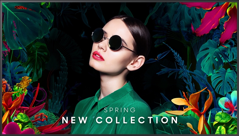 Samsung CRYSTAL UHD QMC LH43QMCEBGCXGO front view