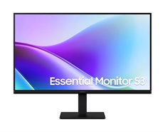 Samsung Essential S3 S32GF - Gaming Monitor, 27", FHD 1920 x 1080, 16:9, 120Hz Refresh Rate, HDMI, Black