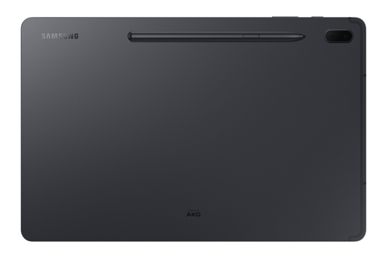Samsung Galaxy Tab S7 FE MYSTIC BLACK back view