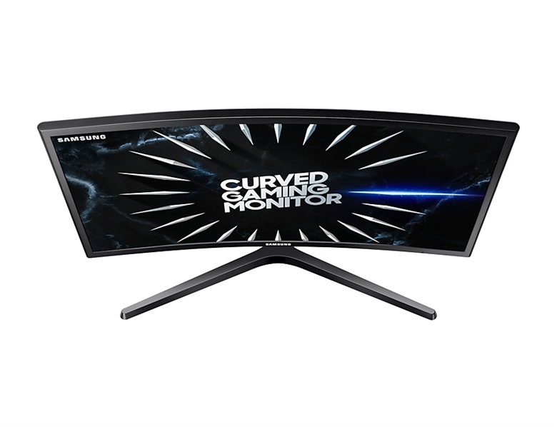 Samsung LC24RG50FQLXZP Full HD 144Hz 24inch Curved Monitor Front Top View