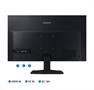 Samsung LED 22 - Monitor LS22A336NHLXPE back view