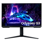 Samsung Odyssey G3 - Monitor Gaming, 24", FHD 1920 x 1080, VA, 16:9, Tiempo de Refresco 180Hz, HDMI, DisplayPort, Negro