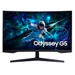 Samsung Odyssey G5 - Gaming Monitor, Curved 1000R, 32", QHD 2560 x 1440, VA, 16:9, 165Hz Refresh Rate, HDMI, DisplayPort, Black