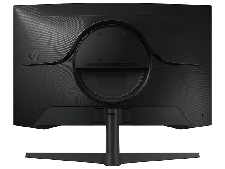 Samsung Odyssey G5C - Monitor Gaming 27 QHD 2560 x 1440 VA 16-9 165Hz Refresh Rate HDMI DisplayPort Black View Rear