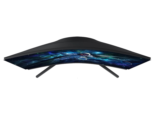 Samsung Odyssey G5C - Monitor Gaming 27 QHD 2560 x 1440 VA 16-9 165Hz Refresh Rate HDMI DisplayPort Black View Top