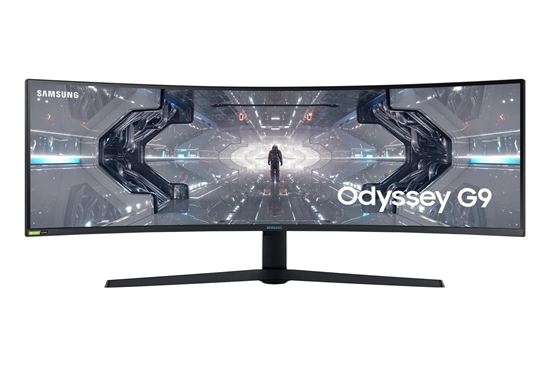 Samsung Odyssey G9 UW Dual Quad HD 240Hz 49inch Curved Monitor Front View