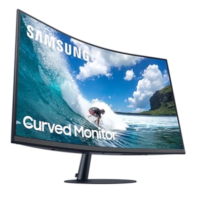 Samsung T55 Curved View