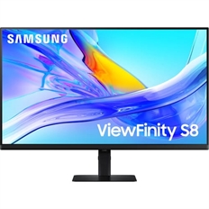 Samsung ViewFinity S8 S80UD - Monitor, 32", 4K UHD 3840 x 2160p, VA, 16:9, Tiempo de Refresco 60Hz, HDMI, DisplayPort, Negro