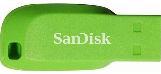 SanDisk Cruzer Blade - USB Flash Drive 32GB - Multicolor front view