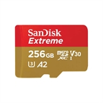 Sandisk Extreme - MicroSD, 256GB, Class 10, A2