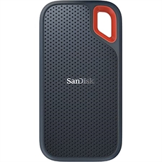 SanDisk Extreme Portable - External Hard Drive, 500GB, Black, SSD, USB 3.2 Gen 2
