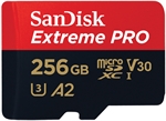 SanDisk Extreme PRO - Memoria MicroSD, 256GB, Clase 10, A2
