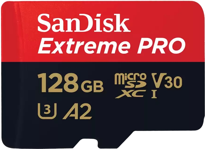 SanDisk Extreme PRO - Micro SD - View - 128