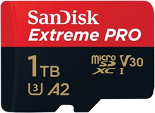 SanDisk Extreme PRO - Memoria MicroSD, 1TB, Clase 10, A2
