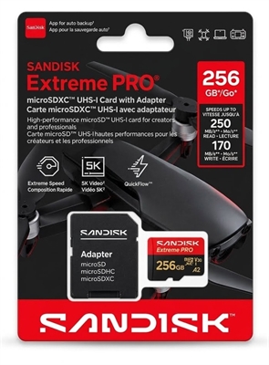 SanDisk-Extreme-PRO-microSDXC-Memory-Card-256GB-Box View
