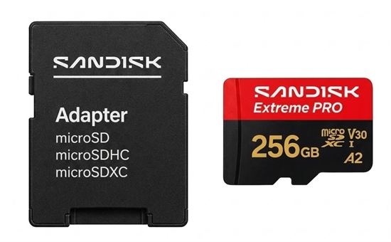 SanDisk-Extreme-PRO-microSDXC-Memory-Card-256GB-General View