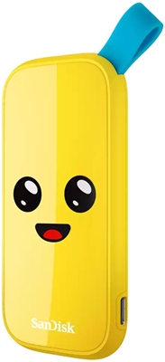 SanDisk Fortnite Edición Peely Vista Izquierda