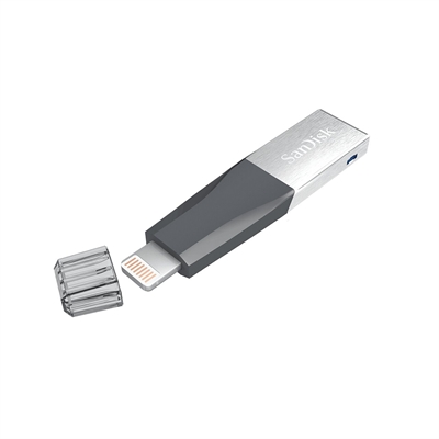 SanDisk iXpand Mini 64 GB Isometric Open View