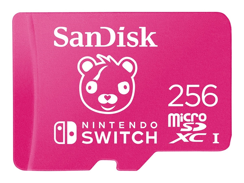 SanDisk microSD Fortnite Edition 256GB Frontal