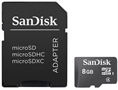 SanDisk MicroSDHC MicroSD 8GB Adapter