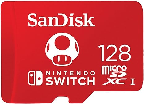 Nintendo Switch Nintendo Switch + 128GB MicroSD sandisk-nintendo-switch---