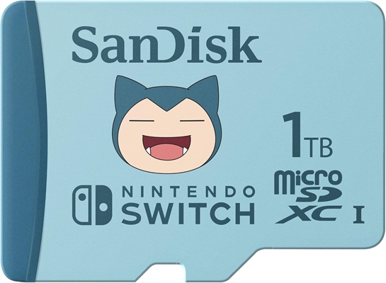 SanDisk Nintendo Switch - Pokemon sdsqxao-1t00-gn6zk front view