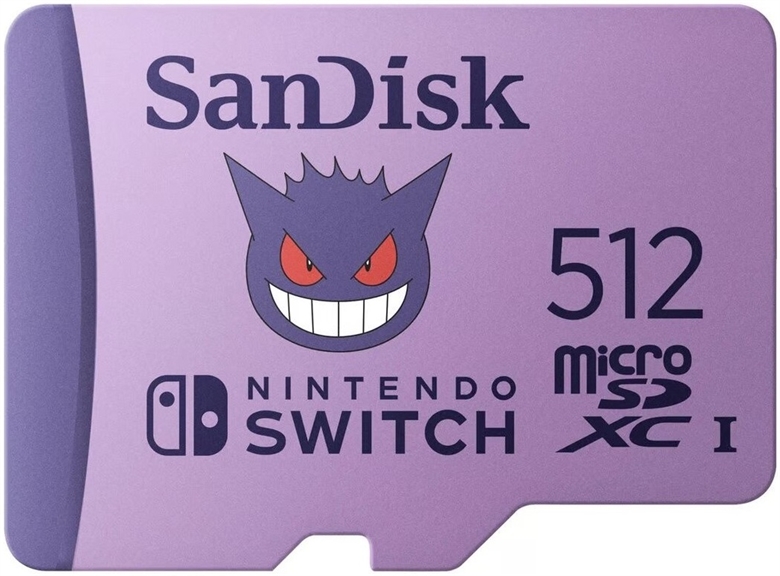 SanDisk Nintendo Switch Pokemon vista frontal