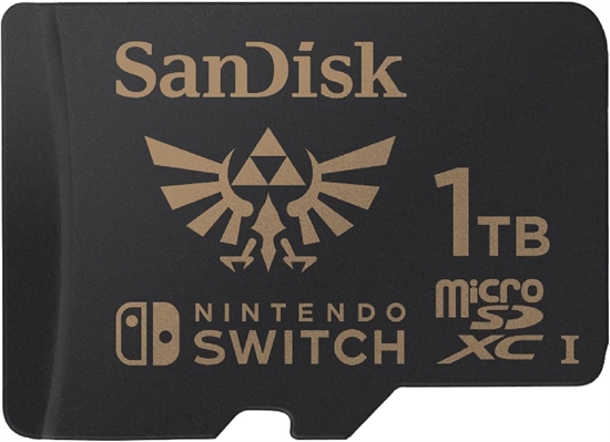 SanDisk Nintendo Switch sdsqxao-1t00-gn6zn front view