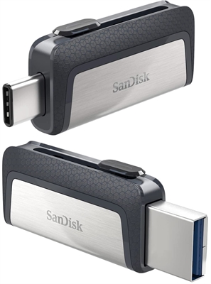 SanDisk Ultra Dual 64GB USB Type C and Type A