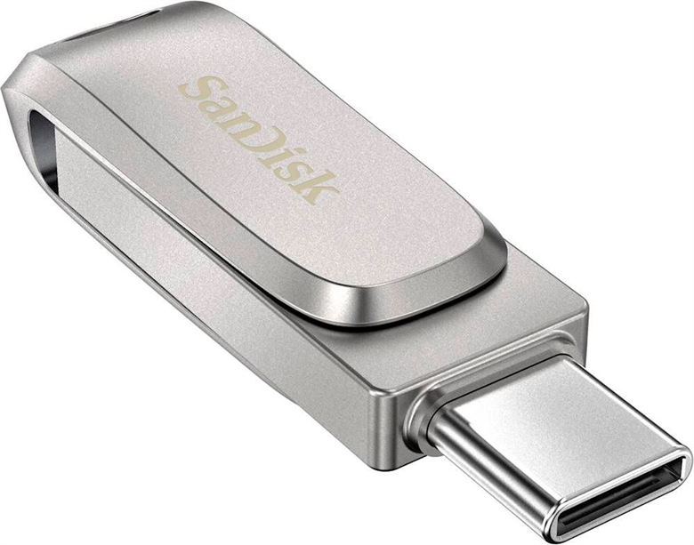 SanDisk Ultra Dual Drive Luxe USB Flash Drive 512GB USB Type C