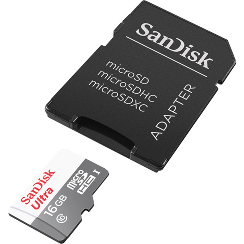 SanDisk Ultra Micro SD 16GB Demo Adaptador
