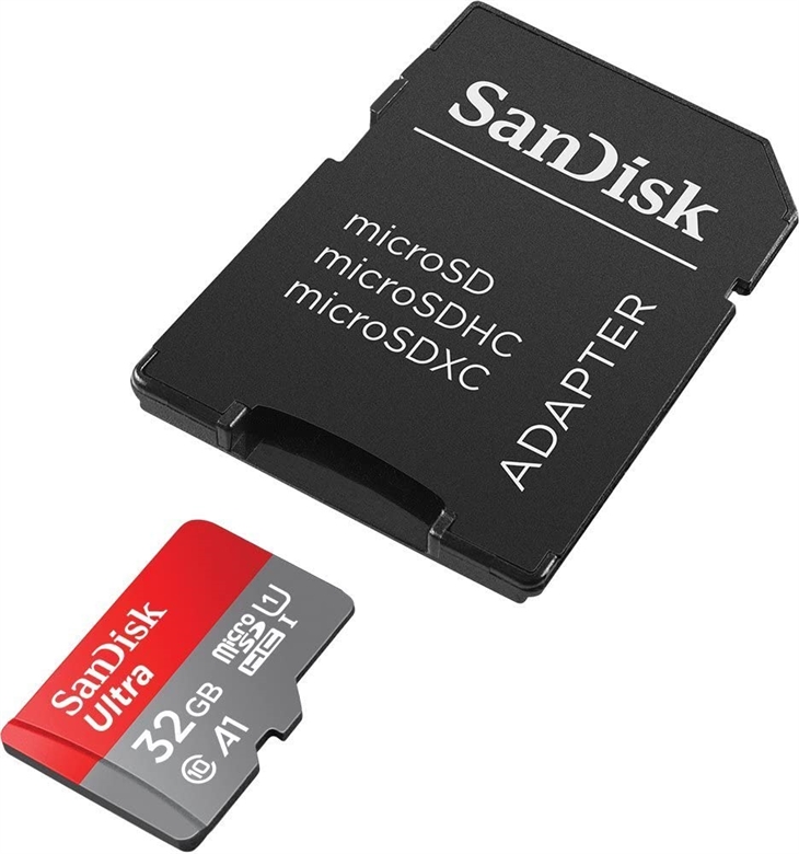 SanDisk Ultra Micro SD 32GB A1 MicroSD Adapter Demo