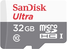 SanDisk Ultra  - MicroSD, 32GB, Class 10