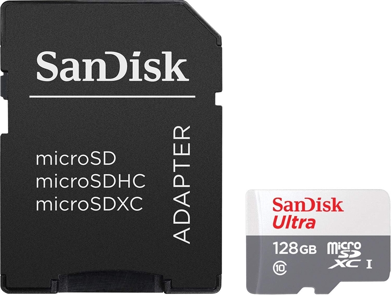 SanDisk Ultra Micro SDHC Class 10 A1 - Isometric View