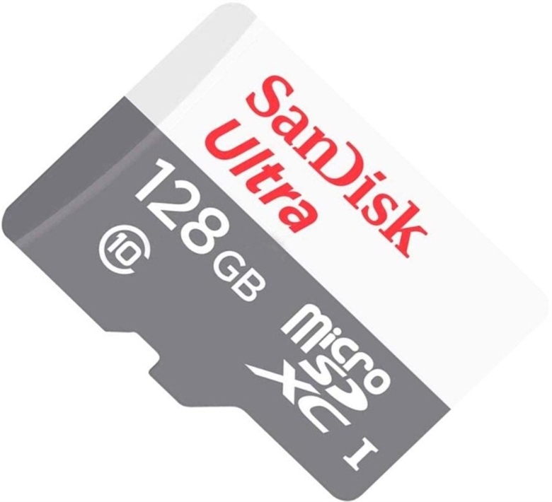 SanDisk Ultra Micro SDHC Class 10 A1 - Isometric View