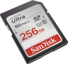 SanDisk Ultra SD 256GB Vista Isométrica Izquierda