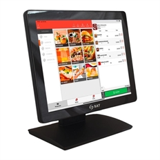 SAT 1054FPH - Monitor Táctil de 15", Capacitivo de 10 Puntos, 1024 × 768, HDMI, VGA, USB, Negro