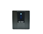 SAT UR1500+LCD  - Interactive UPS, 1500VA/900W, LCD Display, AVR, 4 Battery Backup Outlets, 2 Regulated Outlets, 120V, Black